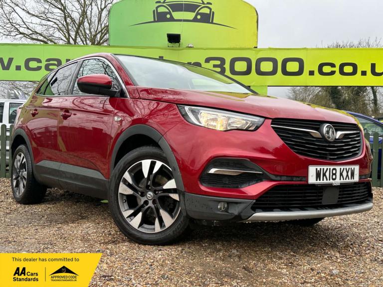 2018 Vauxhall Grandland X 1.2 Grandland X Sport Nav T S/S 5dr SUV Petrol Manual
