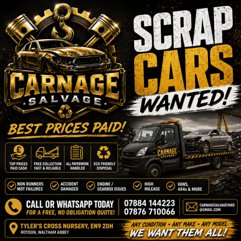 🚘♻️ SCRAP CARS VANS TRUCKS BIKES WANTED - TOP £ PAID 💷