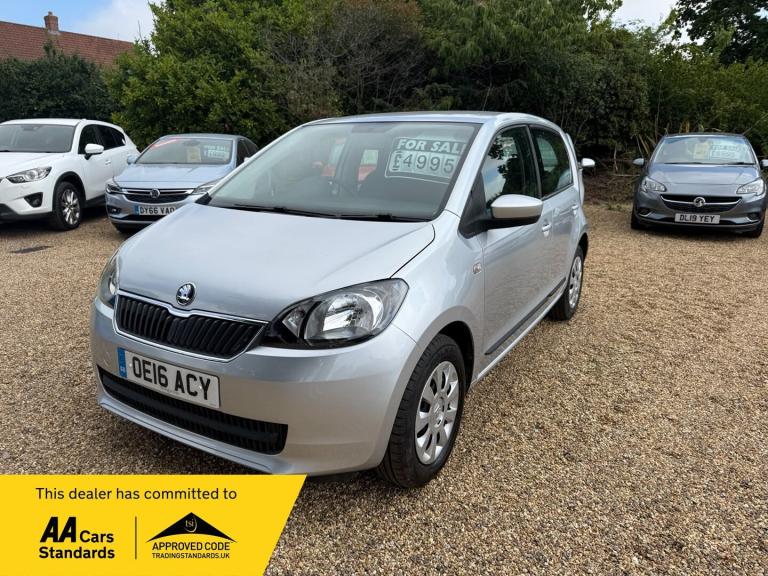 2016 Skoda Citigo 1.0 MPI SE 5dr HATCHBACK Petrol Manual