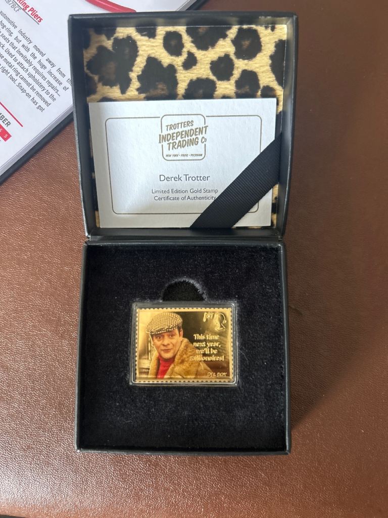 Only fools and horses 24 carat stamp 