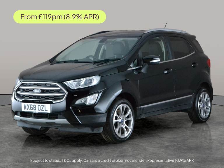2018 Ford Ecosport 1.0T EcoBoost GPF Titanium SUV 5dr Petrol Manual Euro 6 (s/s) (125 ps) - BL Su...