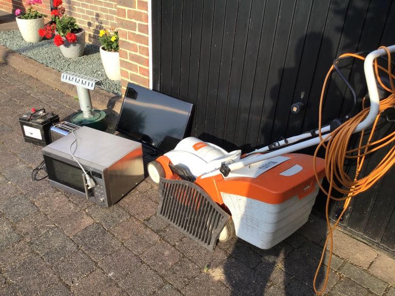 Scrap electrical and metal job lot