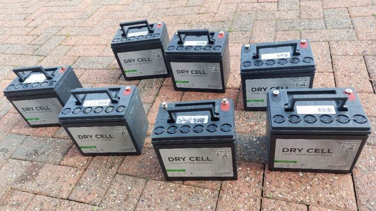 12v batteries dry cell, mobility scooter, golf cart etc