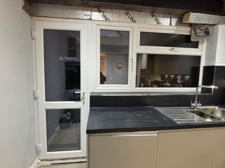 image for White UPVC door and windows 