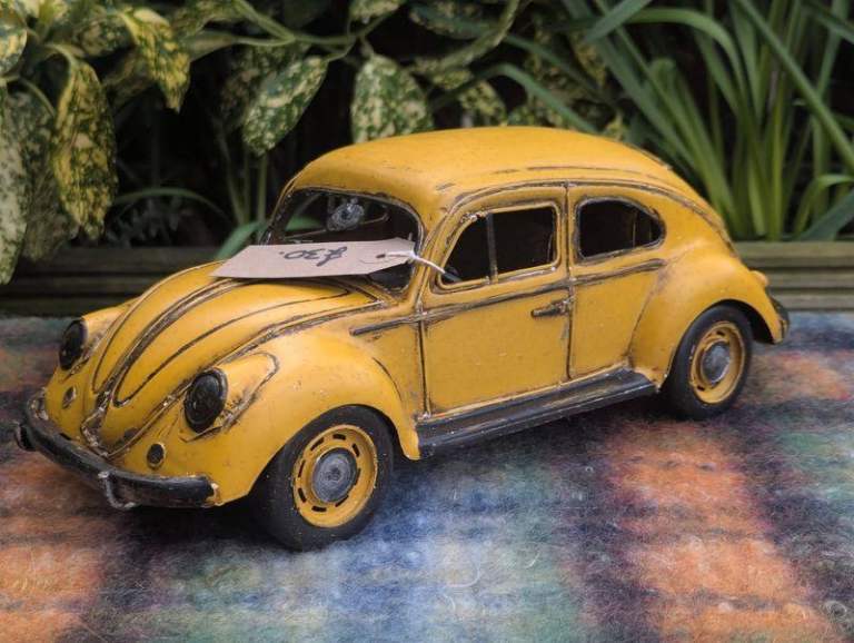 Tin plate VW beetle