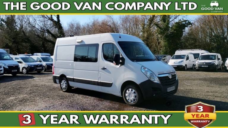 2019 Vauxhall Movano VAUXHALL MOVANO L2 H2 WELFARE UNIT, ex-Network Rail vehicle with just 69,85 ...