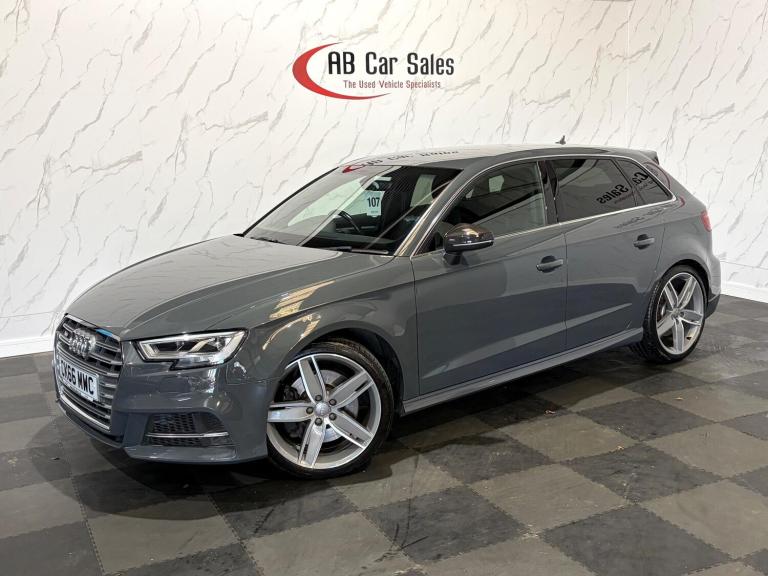 2016 Audi S3 2.0 TFSI Sportback S Tronic quattro Euro 6 (s/s) 5dr HATCHBACK Petrol Automatic