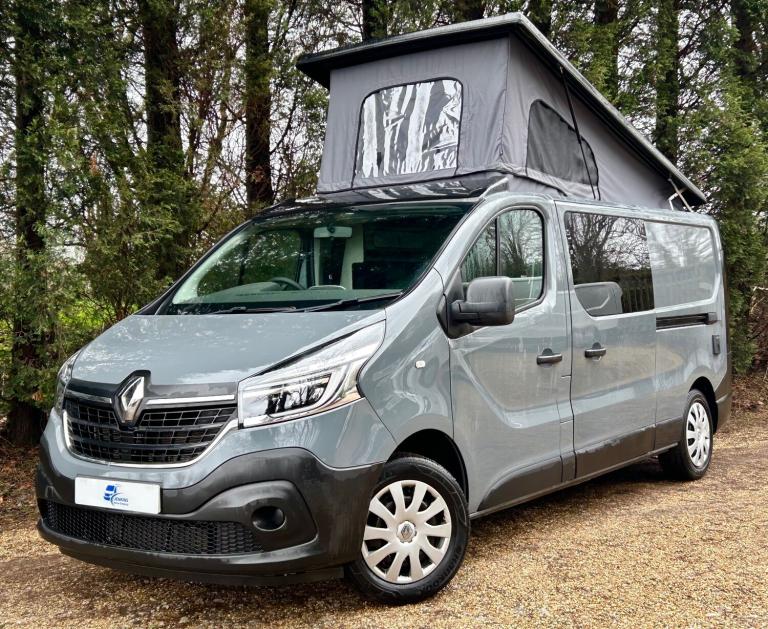 71(21) RENAULT TRAFIC LWB 4 Berth PopTop Camper Vivaro 2.0dCi Eu6 Tailgate FSH