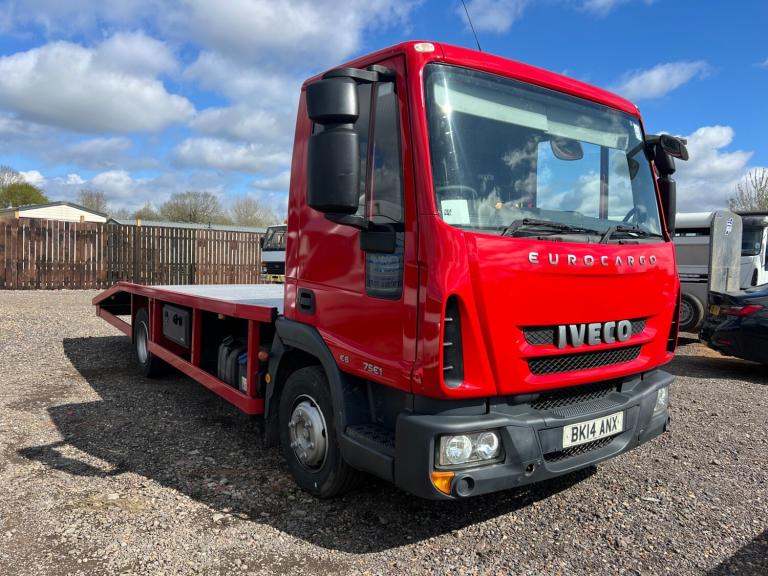 2014 Iveco Eurocargo RECOVERY TRUCK 7.5 TON 19FT BED WINCH MANUAL NA Diesel Manual
