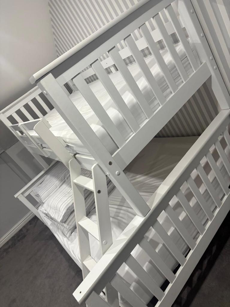 Double and single bunk beds 