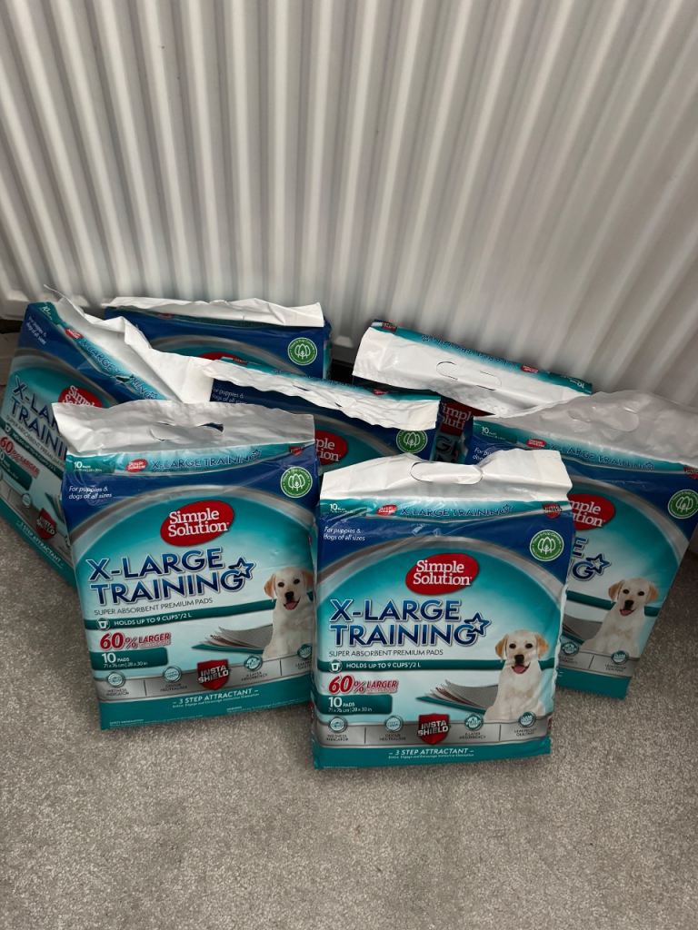 7 x 10 Packs of XL Puppy Training Pads