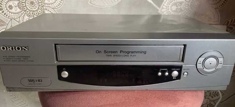 Orion vhs/video recorder cassette 
