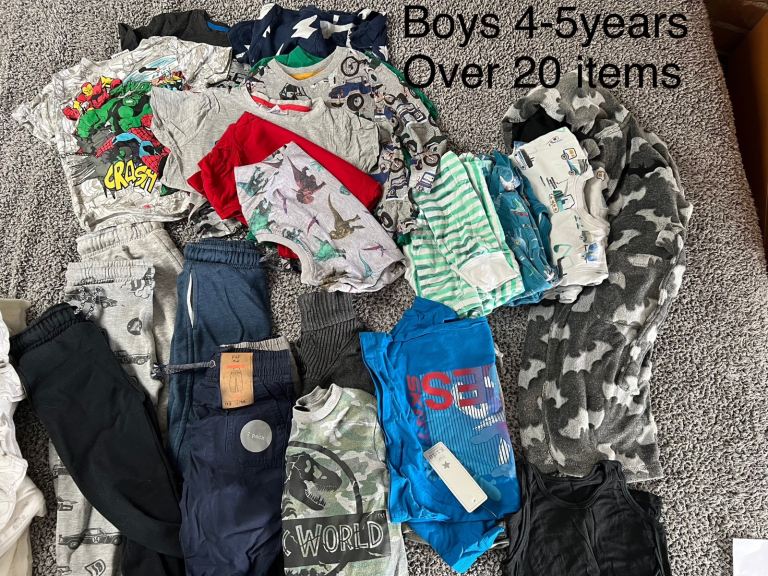 Boys 4-5 years 