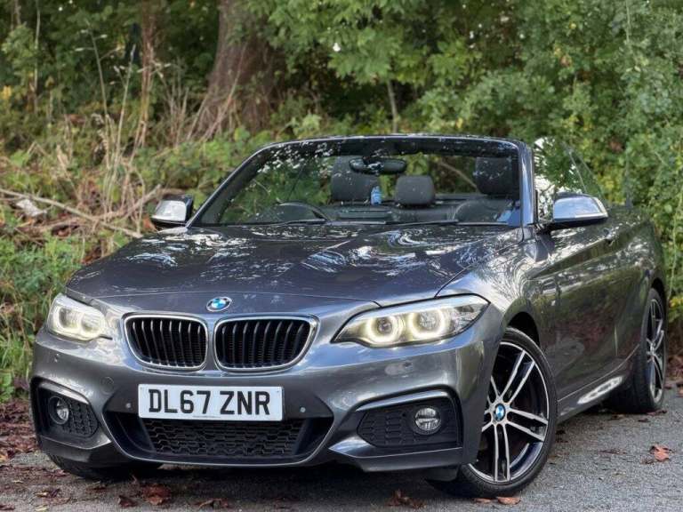 2017 67 BMW 2 SERIES 1.5 218I M SPORT CONVERTIBLE 2DR PETROL MANUAL EURO 6 (S/S)