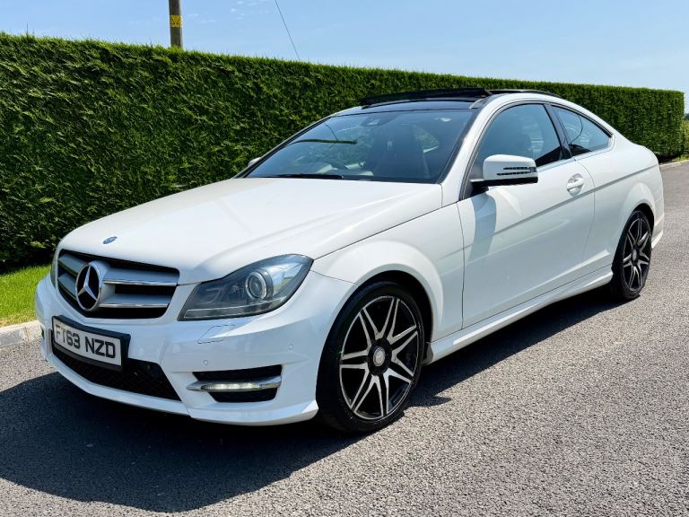 2014 Mercedes C220 CDI Coupe AMG Sport Plus *Full Years MOT*