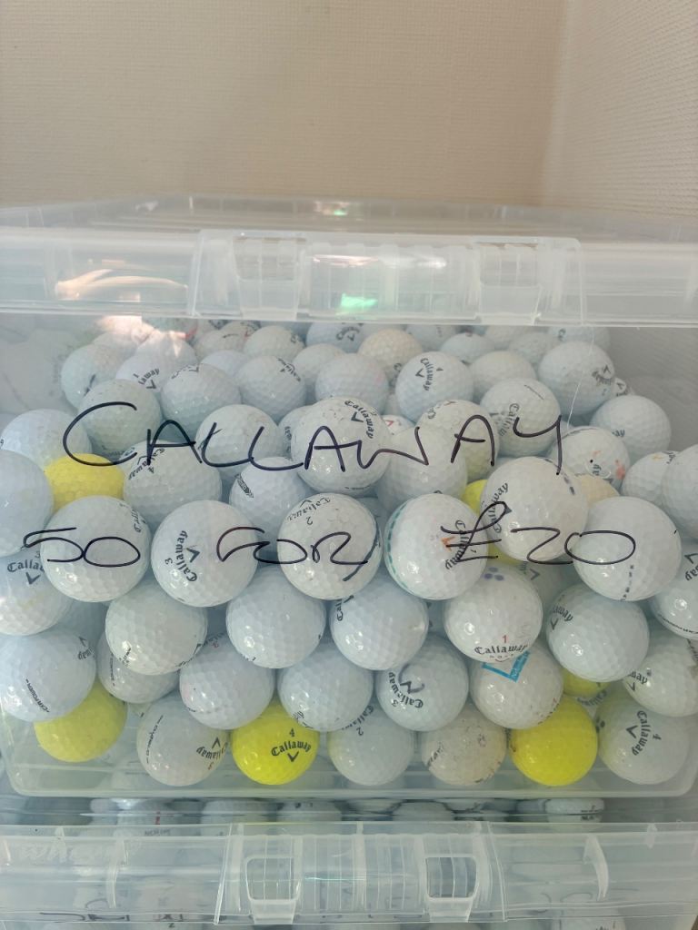 50 x Callaway golf balls
