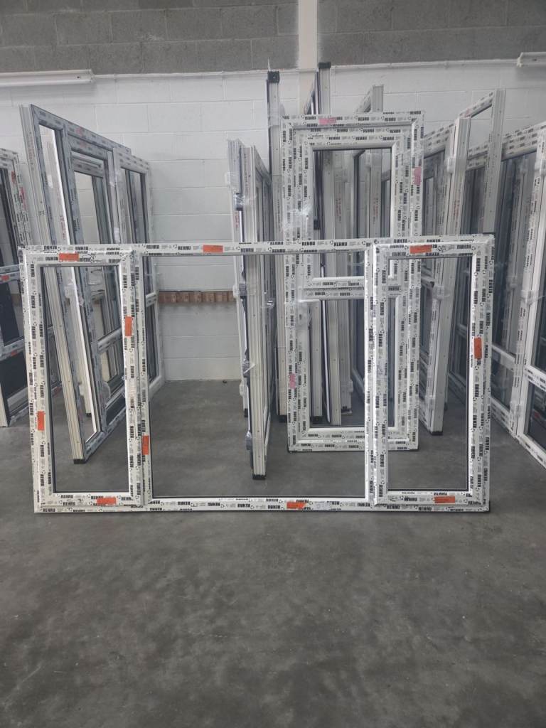 Rehau White Window with Energy glass - NEW with warranty