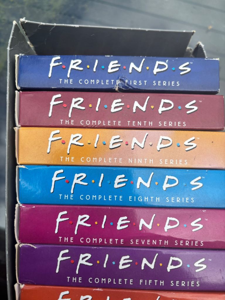 Full set of friends dvds 
