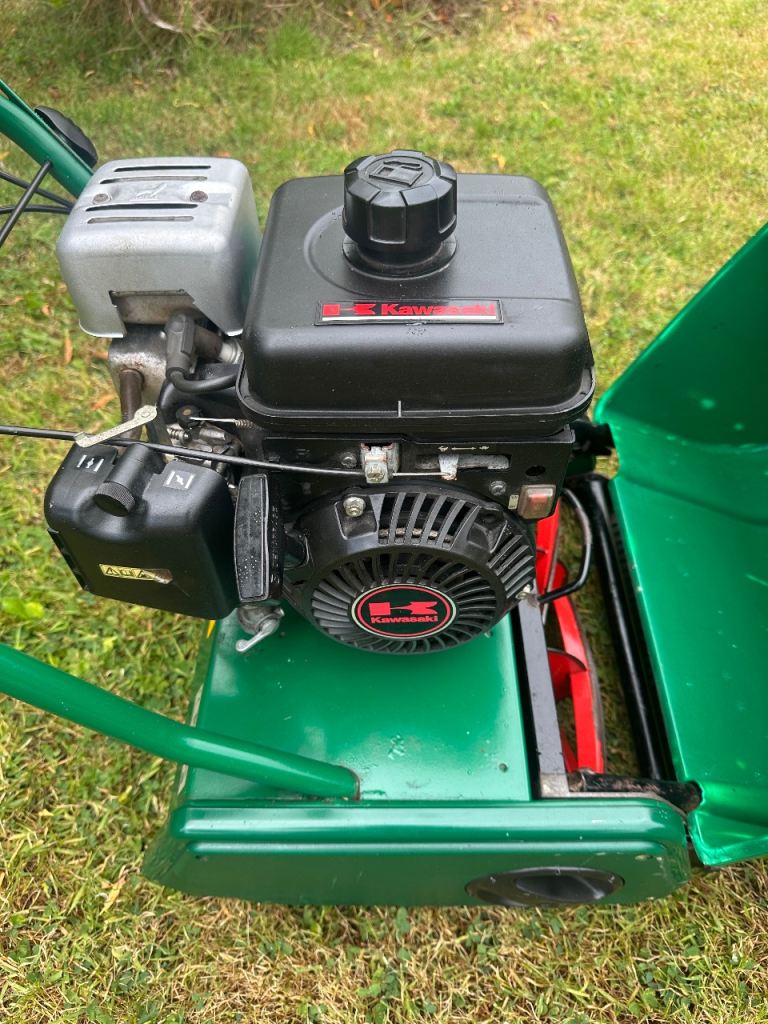 Kawasaki FJ100D petrol cylinder mower Suffolk 14SK Allett greens mower fully serviced 