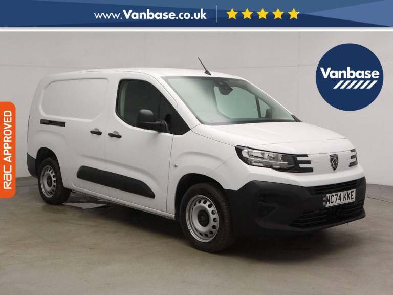 2025 Peugeot Partner 1.5 BlueHDi 850 Professional Long Crew Van Double Cab 6dr Diesel Manual LWB ...