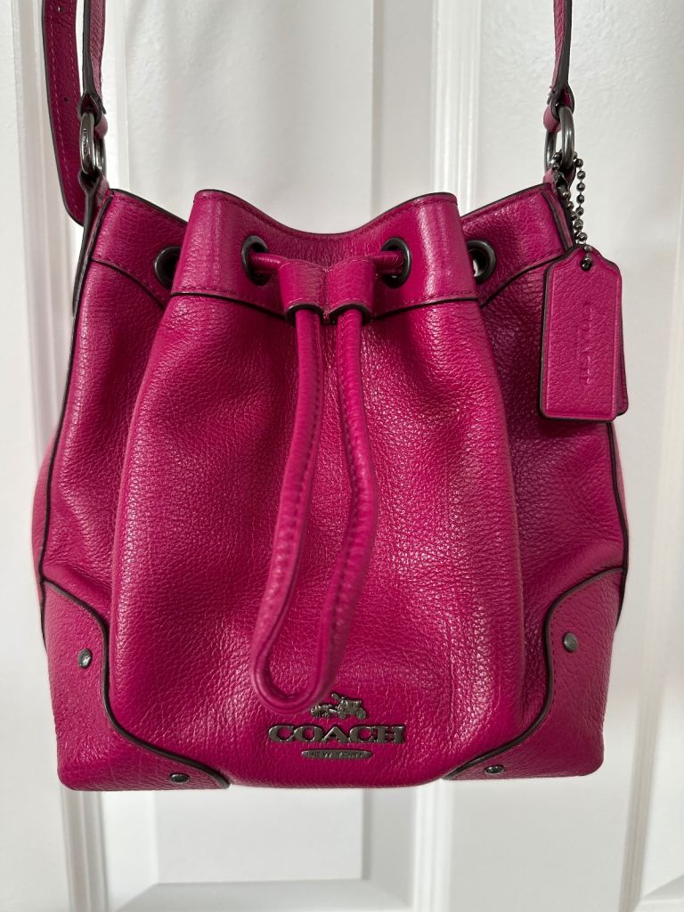 Coach Baby Mickie Drawstring Shoulder Bag