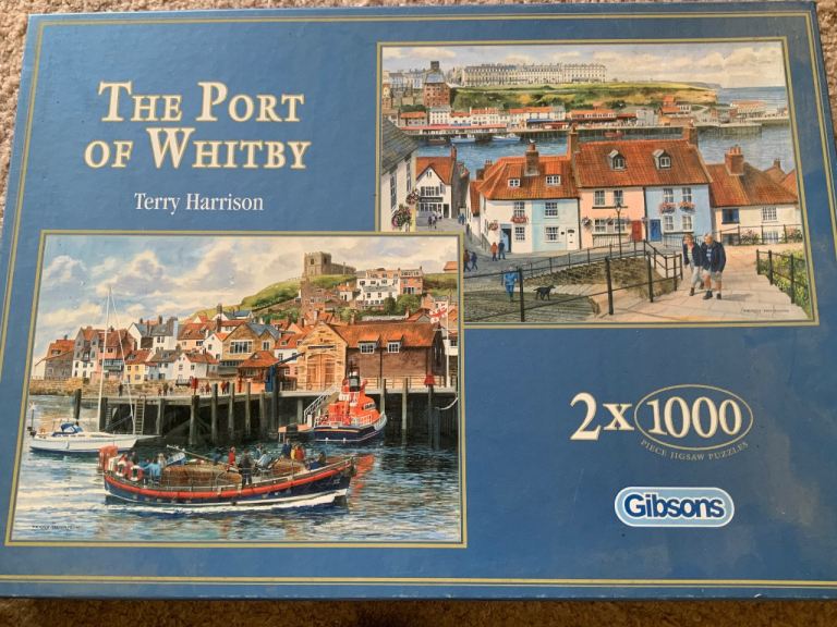 Gibsons  Jigsaw Puzzle – The Port of Whitby (2 x 1000 Pieces)