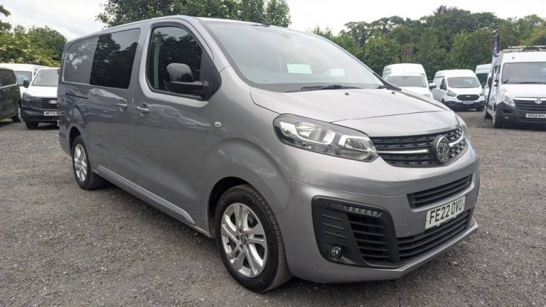 2022 Vauxhall Vivaro Crew Van Sportive Elite L2 H1 145 PS 2.0 Ltr Turbo D LWB Crew Van Double Ca ...