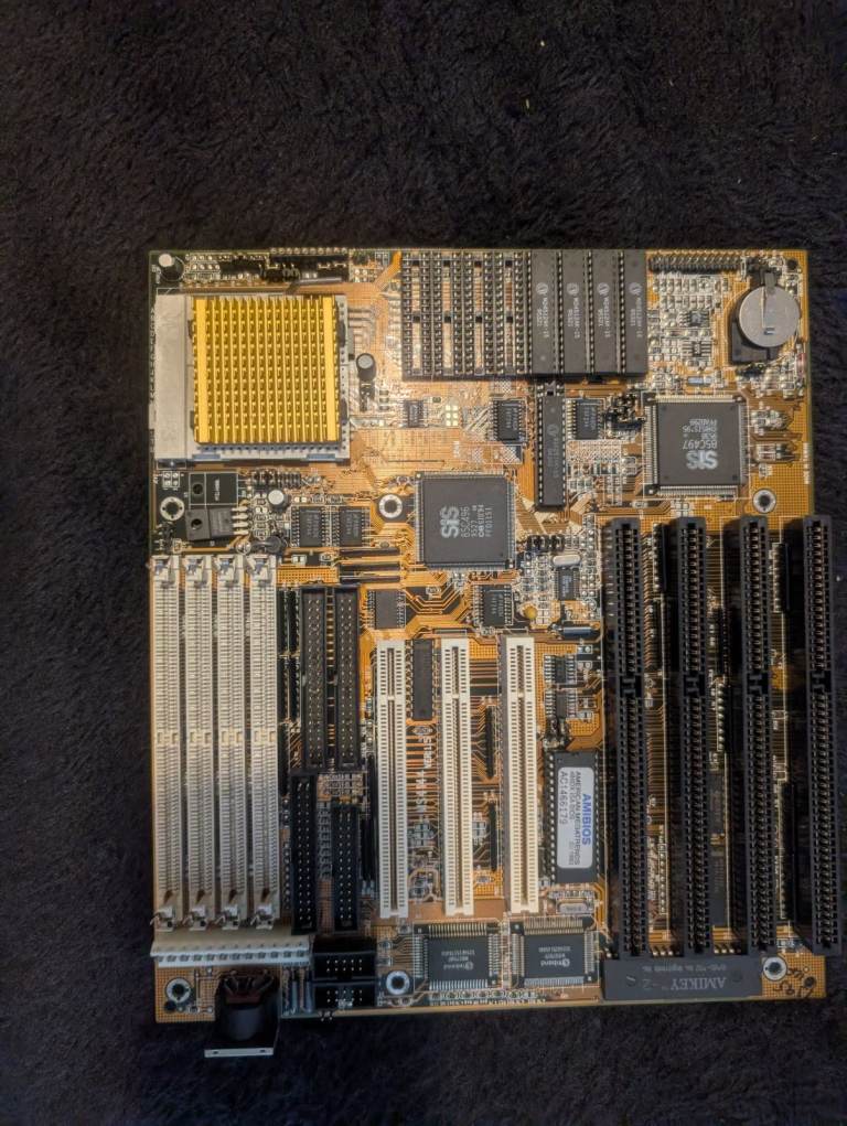 Vintage MicroStar PC Motherboard for retro build