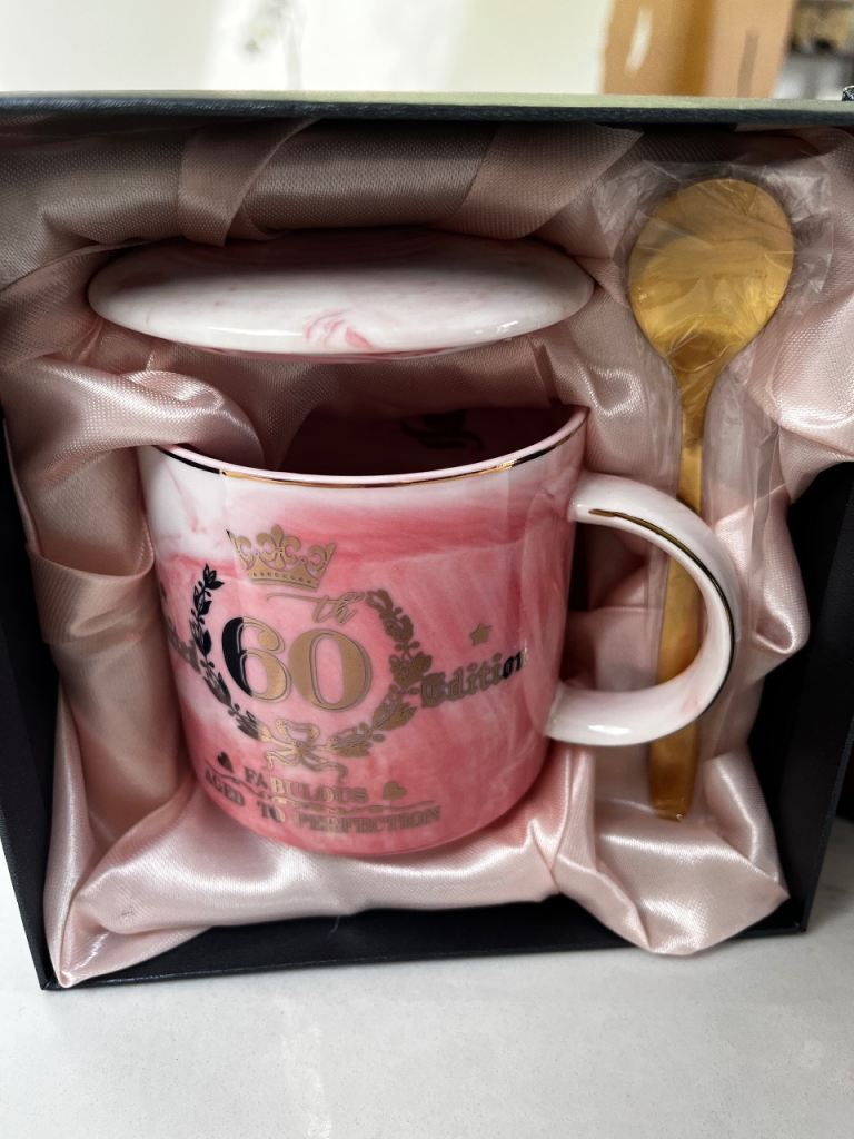 60th Birthday Mug Gift Set 