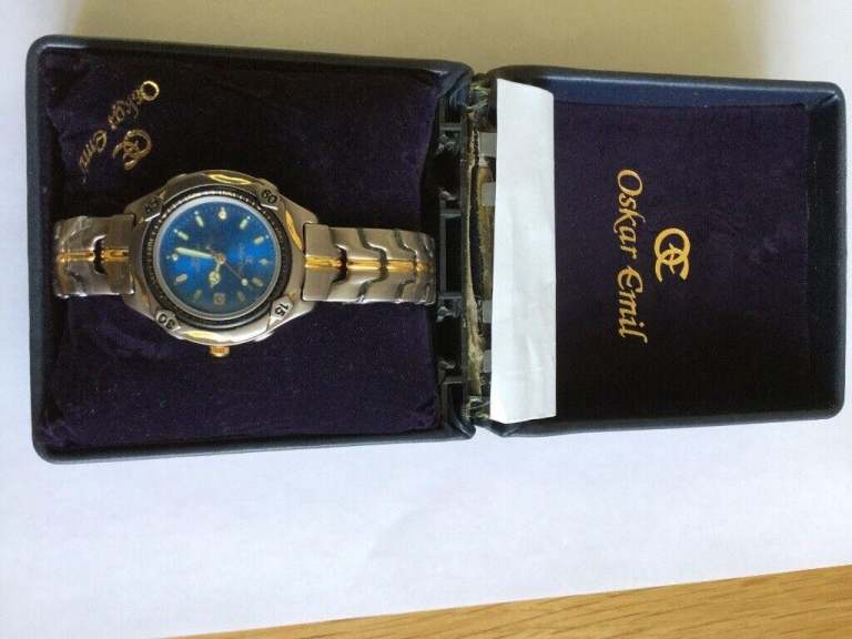 Oskar Emil Gentleman’s Watch (Brand New and still boxed) complete with original certificate 