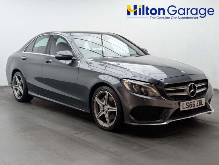 2016 Mercedes-Benz C Class 2.1 C220d AMG Line (Premium Plus) Saloon 4dr Diesel 7G-Tronic+ Euro 6 ...