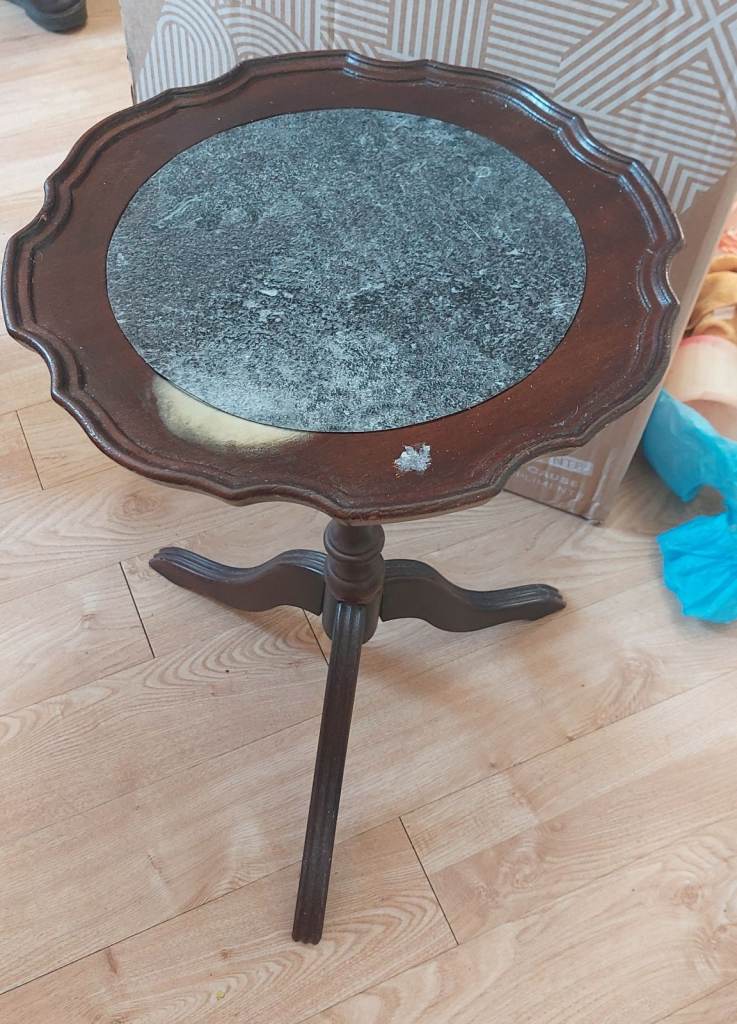Small side table upcycle 