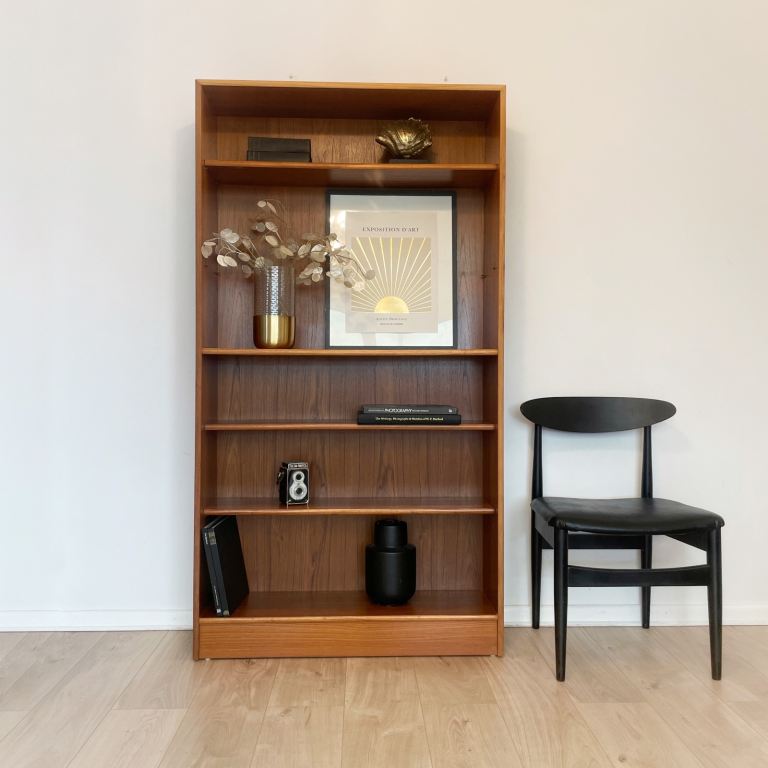 Mid century teak bookcase by Turnidge of London