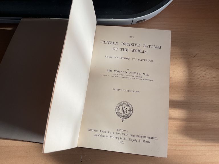 Fifteen Decisive Battles Of The World