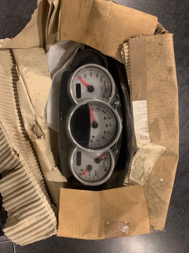 Porsche 996 instrument cluster