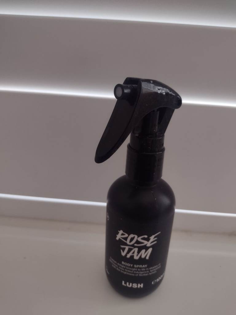 Lush "Rose Jam" body spray, unopened 100ml bottle, just £5