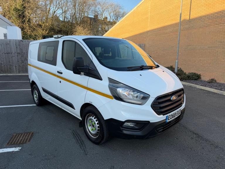 2018 Ford Transit Custom 2.0 TDCi 105ps Low Roof D/Cab Van PANEL VAN Diesel Manual