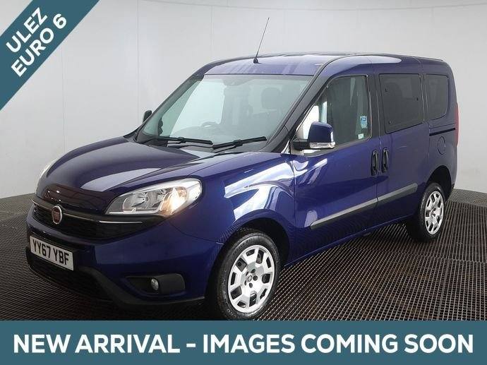 2018 Fiat Doblo 3 Seat Wheelchair Accessible Disabled Access Vehicle WAV MPV Petrol Manual