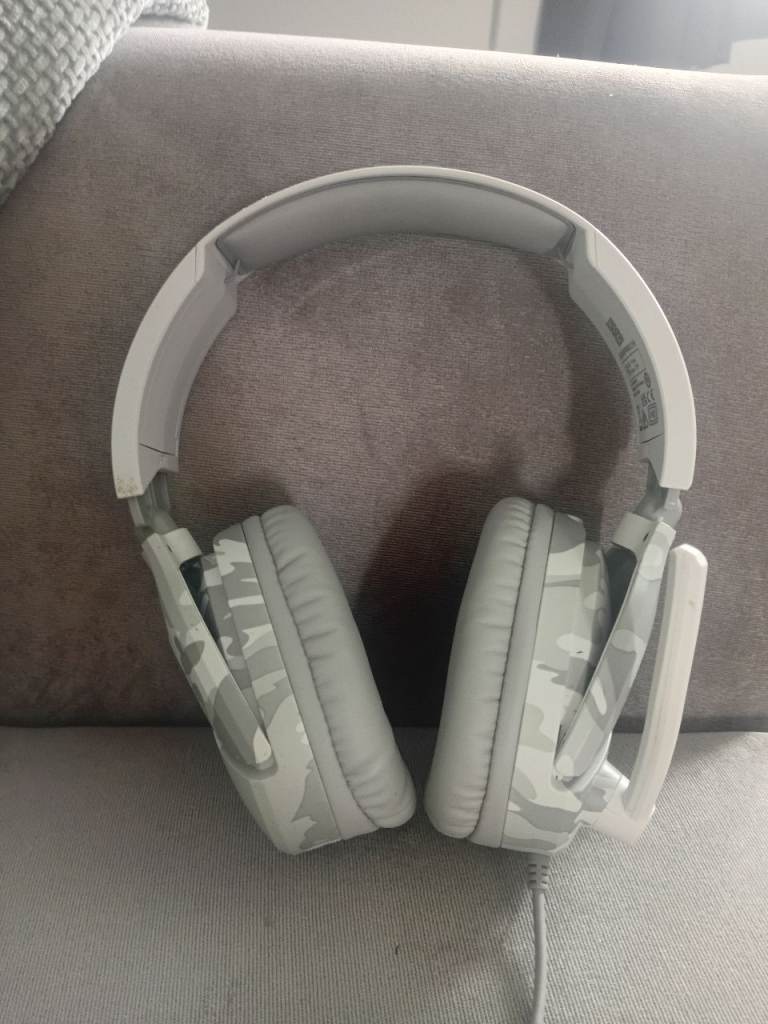Turtle Beach Recon 70 Wired Over-Ear Headset Grey/White Camouflage
