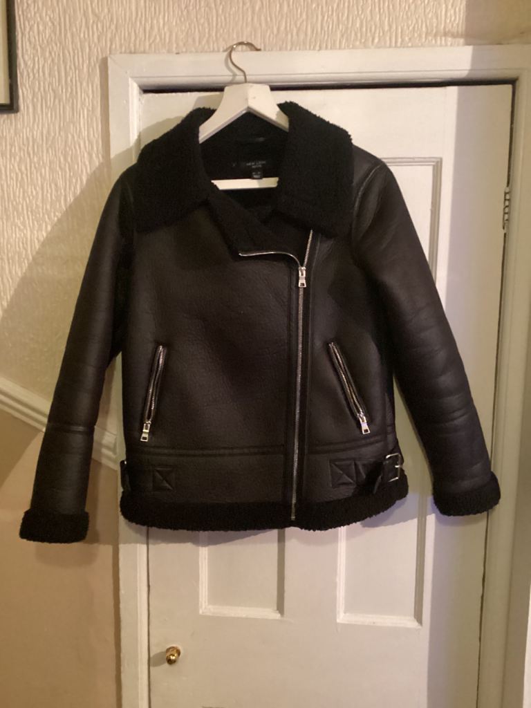 Womens Faux Flying Jacket