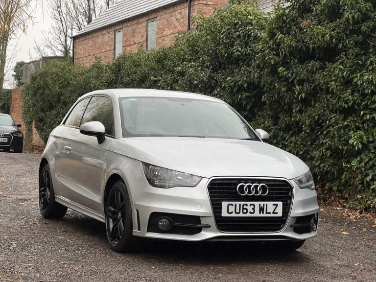 2013 Audi A1 1.6 TDI S Line 3dr Silver HATCHBACK Diesel Manual