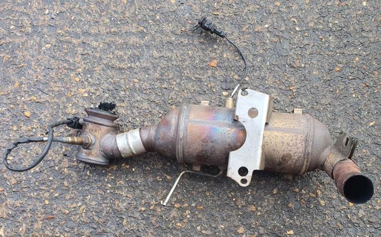 Vauxhall Corsa D 1.3 CDTI A13DTC Catalytic Converter DPF Empty 2013