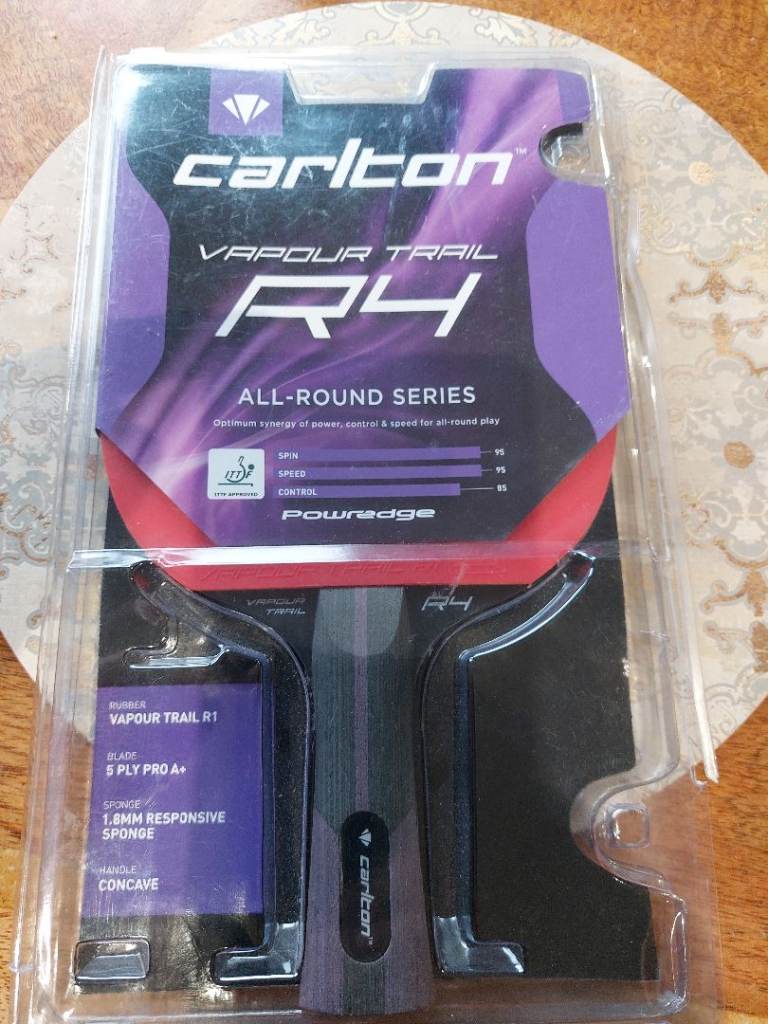 CARLTON R4 Table tennis Racket new 