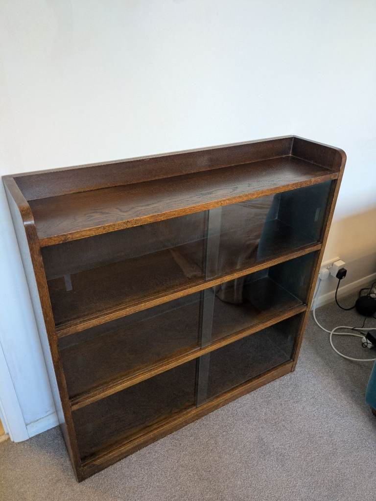 Solid Wood Glass Cabinet 