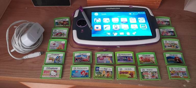 Leappad platimum and 18 games!