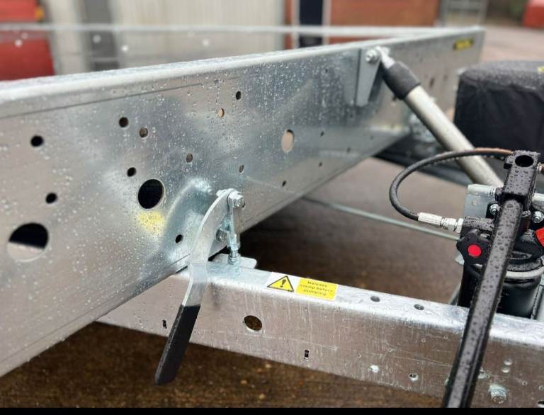 FLAT BED TRAILER 20 X 8 TOILET BALE FARM TILT BED RECOVERY CAR VAN TOW TINY HOUSE HOME