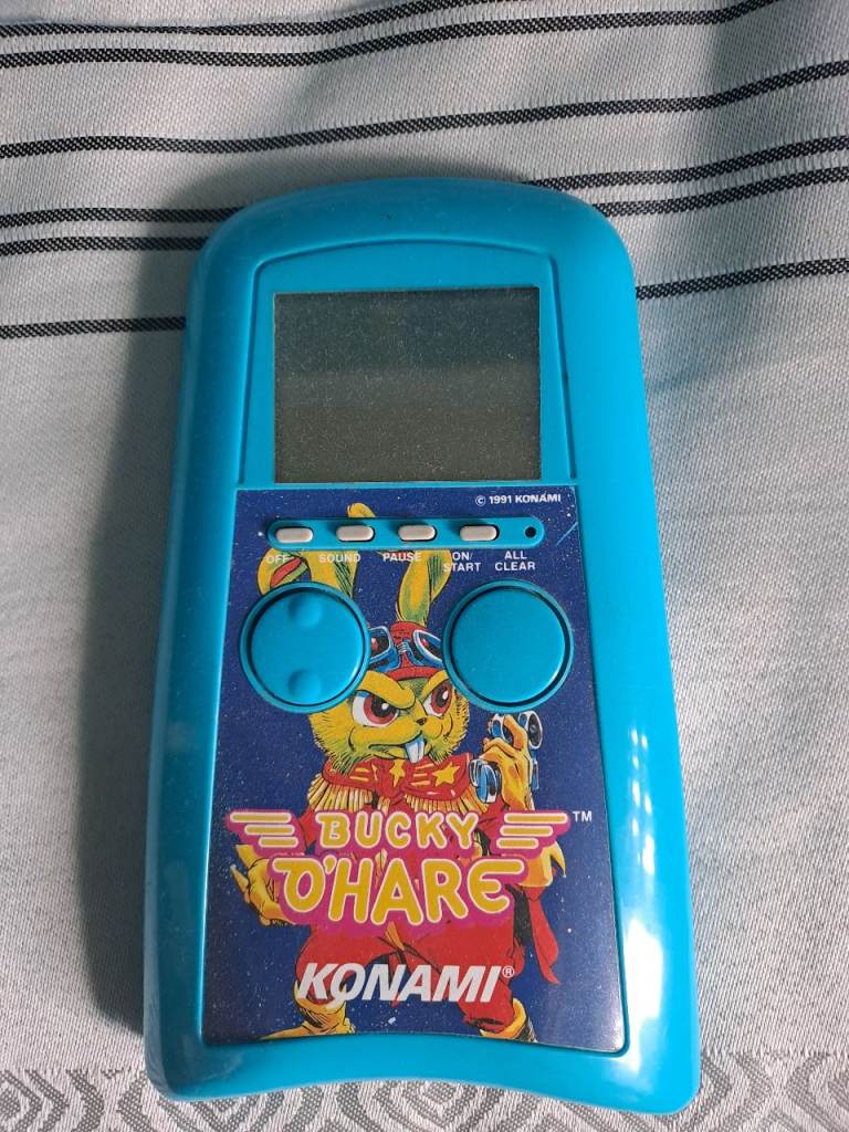 Konami Bucky O'Hare Handheld Game – Retro Collectible