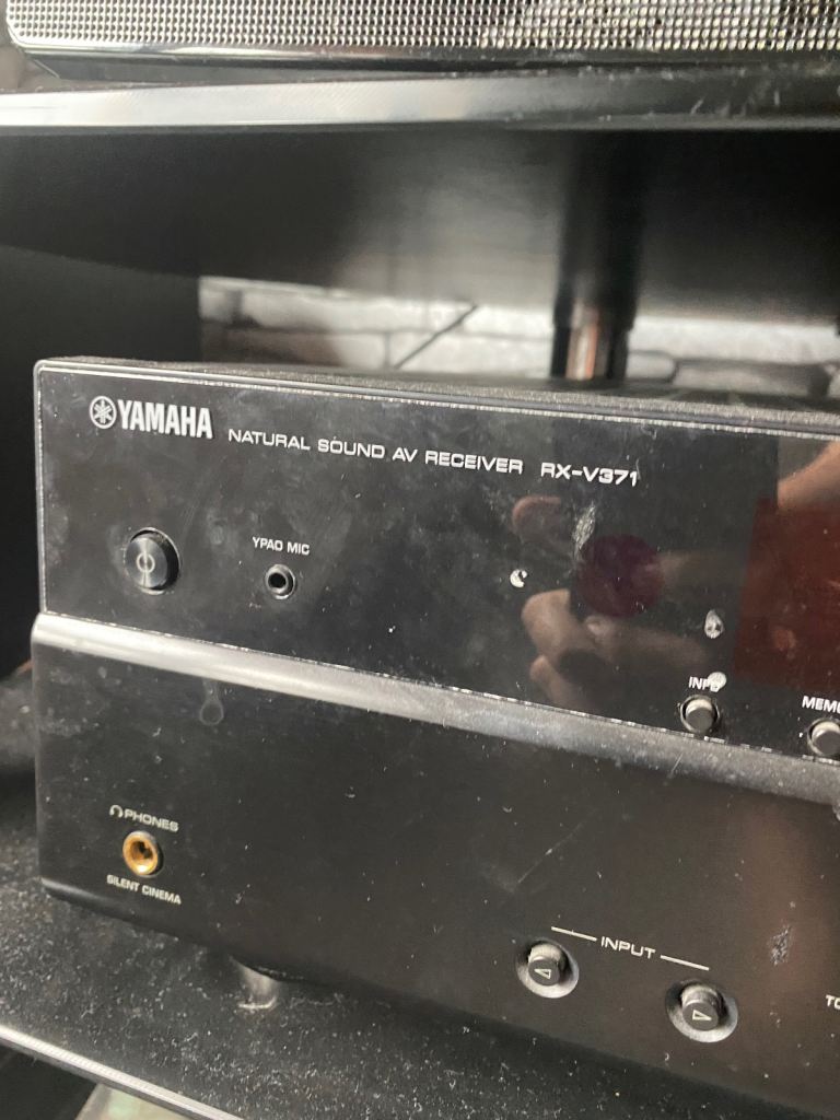 Yamaha amp and sony speakers
