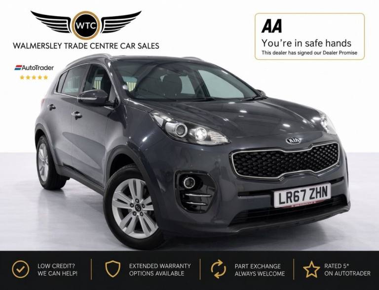 2017 Kia Sportage 1.6 GDi 2 SUV 5dr Petrol Manual Euro 6 (s/s) (130 bhp) ESTATE Petrol Manual