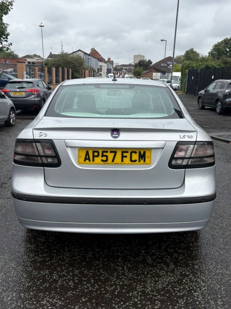 Saab, 9-3 Saloon, 2007, Manual, 1910 (cc), 4 doors